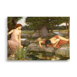 Echo and Narcissus | John William Waterhouse | Museum-quality poster