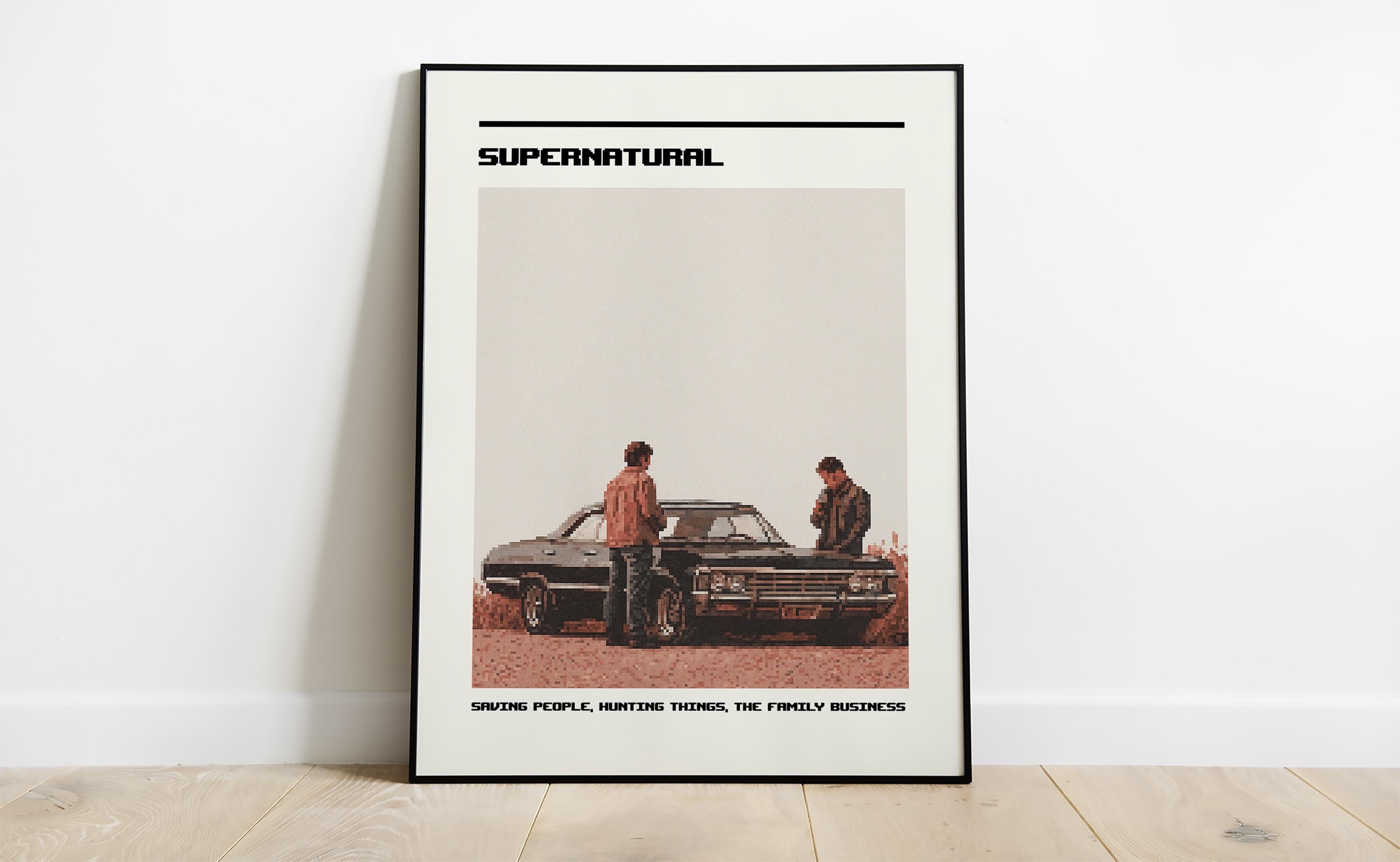 Supernatural poster - Etsy 日本