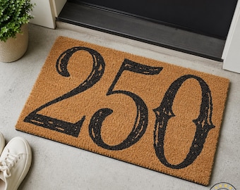 250 Year Anniversary Doormat,250 Patriotic Welcome Mat, Colonial Style Doormat, Americana Entry Rug, Historic Celebration Decor