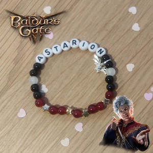 Astarion Baldurs Gate 3 Friendship Bracelet BG3