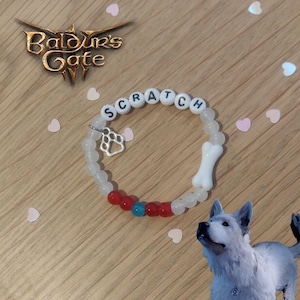 Scratch the Dog Baldurs Gate 3 Friendship Bracelet BG3