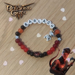 Karlach Baldurs Gate 3 Friendship Bracelet BG3