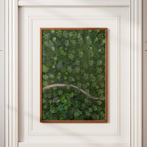 Tropisches Paradies - High-End-Wanddekor - Abstrakte Texturkunst - Sofortiger Download - Digitaler Kunstdruck