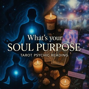 Leitura de Tarot sobre o Propósito da Alma | Visão Psíquica do Seu Caminho de Vida e Destino