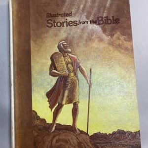 BON livre d&#39;images bibliques Histoires illustrées de la Bible, volume 7 des années 1980
