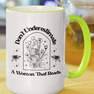 Bookworm Mug, Gift for Book Lovers, Reading Mug, Bookish Coffee Cup, Unique Bookworm Gift, Gift For Introvert, Bibliophile Present