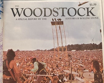 1969 Woodstock Magazine - A Special Report by the Editors of Rolling Stone