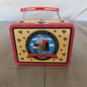 Popeye Vintage Lunch Boxes - Etsy