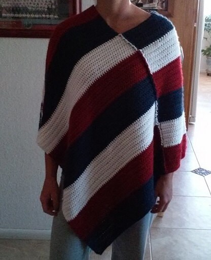 Patriots Poncho - Etsy
