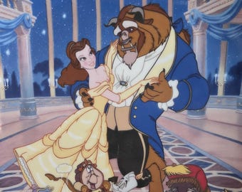 Learning to Love Beauty & the Beast Plate #9682A Knowles Walt