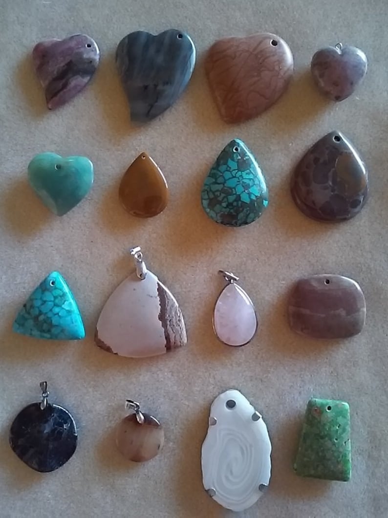 DESTASH Stone Pendants image 1