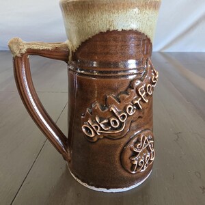Vintage 1984 Oktoberfest Beer Stein by Chuck Healy