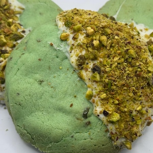 Pistachio Cookie - Soft, Chewy & Nutty | Gourmet Treat - Morning for the pistachio cookie - Inspired Cookie