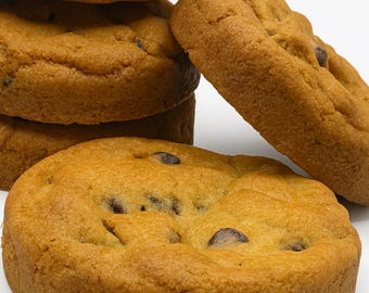 Big Homemade Chocolate Chip Cookies Jumbo Gooey Soft Cookies Freshly Baked Artisan Cookies Gift for Cookie Lovers Gourmet Holiday Gift Box