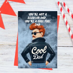 Lustige Vatertagskarte | Coole Werkzeug Dad Scherzkarte | Druckbare DIY Dad Karte | Digitaler Download | Bearbeitbare Canva Vorlage | Geschenk für Papa