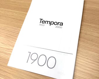 Printable Timeline – 20th Century (1900–2000) – Minimalist History PDF