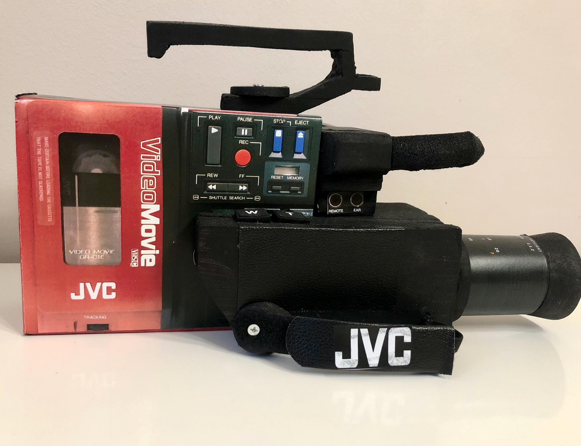 ビデオカメラMASTATS MOVLE Back to the Future, Stranger Things Cam JVC GR-C1E Cosplay