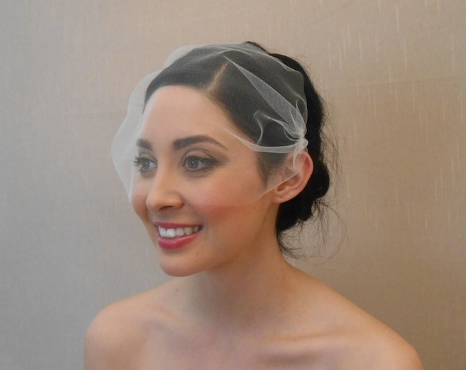 Tulle Birdcage Veil - ARI