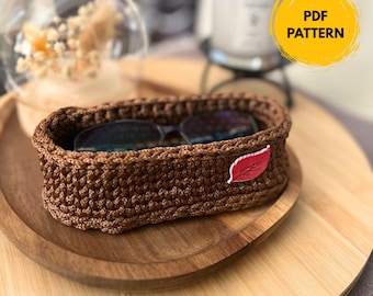 Crochet Glasses Holder PDF Pattern: Easy Eyewear Case Tutorial (Digital Download