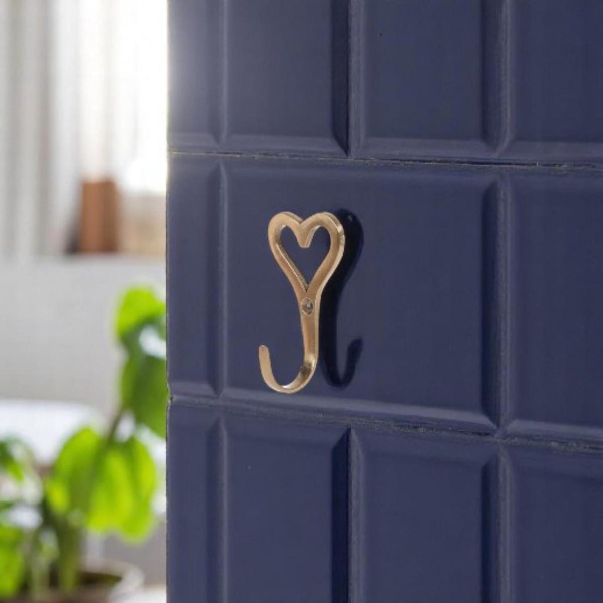 Gold Heart Metal Ring Hook - Etsy