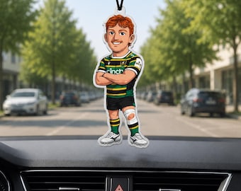 The Horse Inspired Rugby Air Freshener – Chibi Fan Design