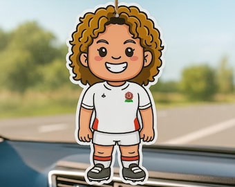 Women's Rugby Star | World Cup Winner | Air Freshener| Rugby Fan Gift