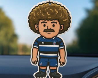 Number 8 Rugby Car Air Freshener – Rugby Gift for Rugby Fans