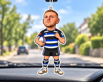 Rugby Car Air Freshener – Magic Number 10