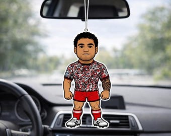 Super League Air Freshener – Rugby Car Charm – Gift – Rugby League Fan Accessory