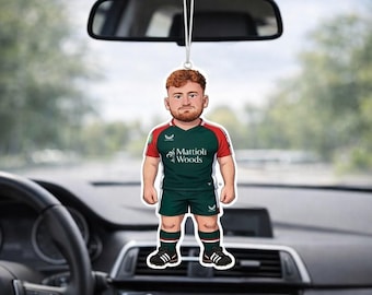 Second Row Rugby Car Air Freshener – Gift for Rugby Fans