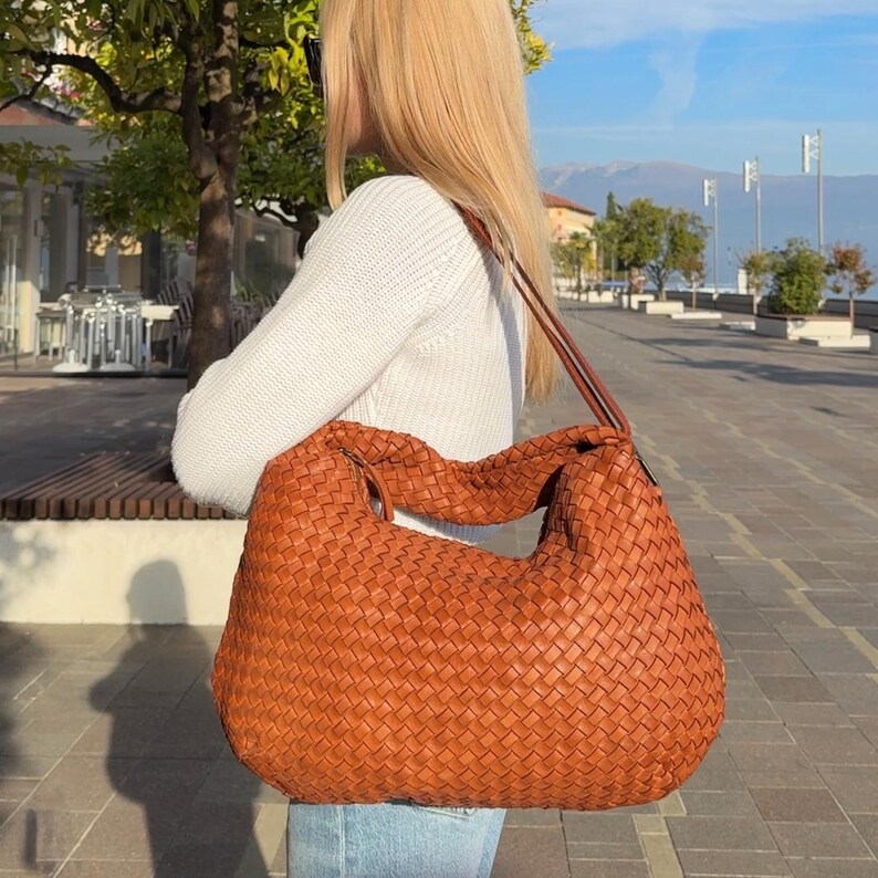 Brown Soft Slouchy Shoulder Hobo