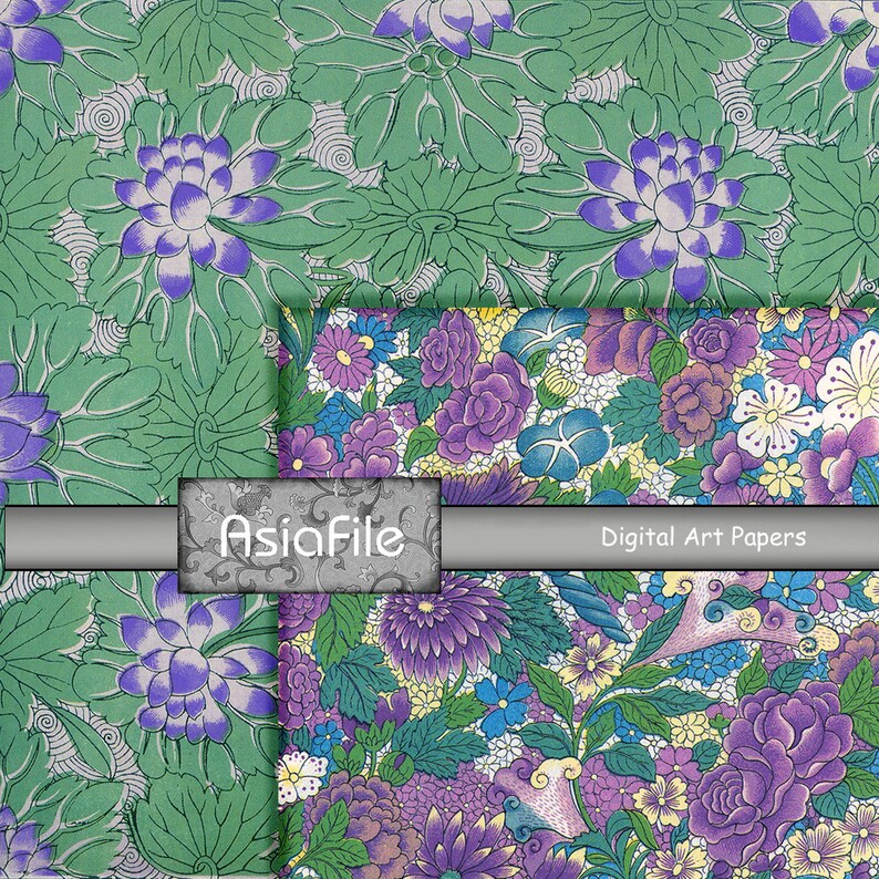 DIGITAL Scrapbook Paper Pack 8.5 X 11 Inch 10 Different - Etsy