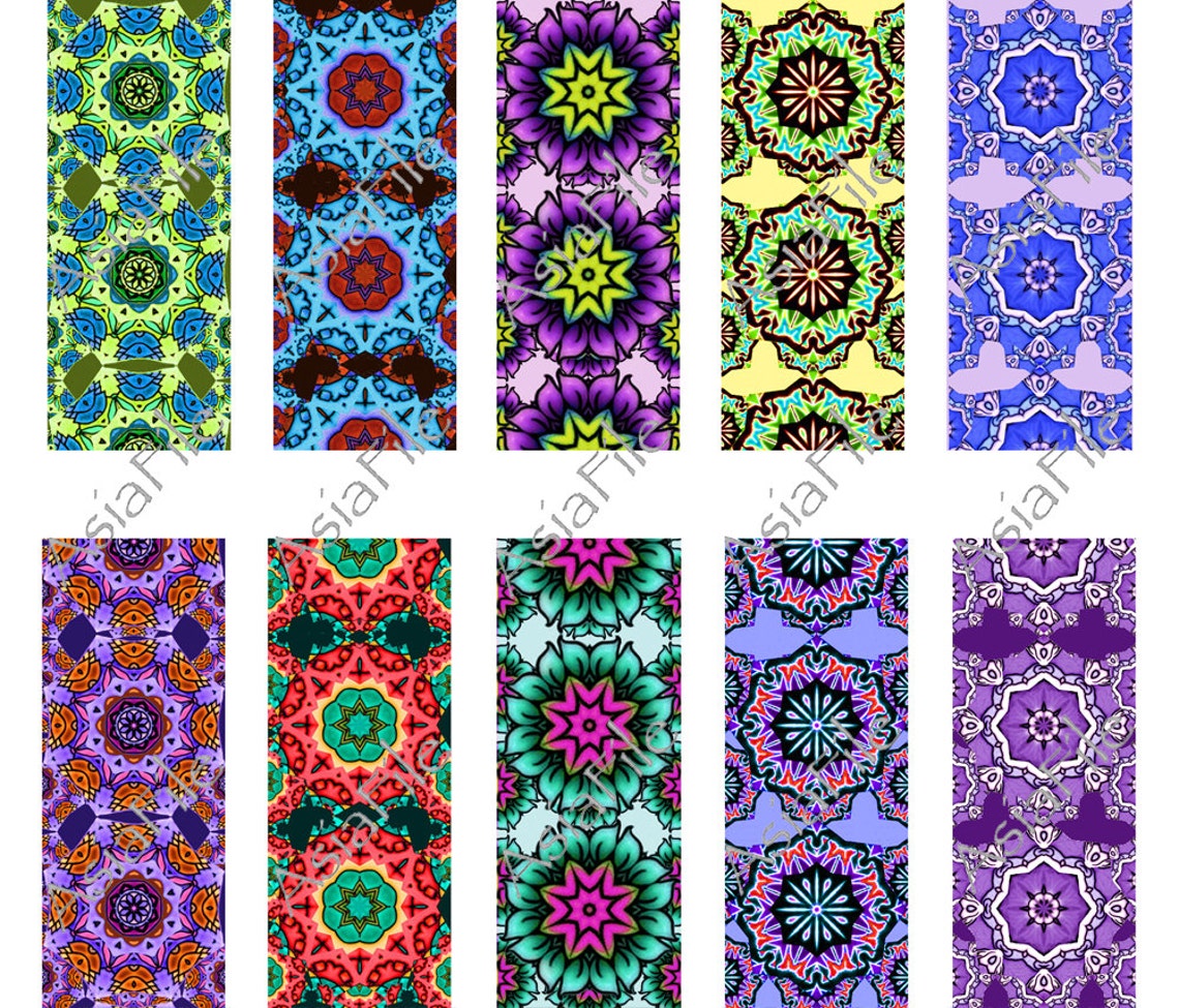 Printable 1 X 11 Digital Printable Art Strips | Etsy