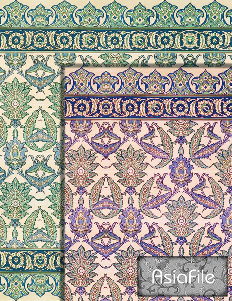 TEN Sheets Digital Printable 12 X 12 Papers for Etsy