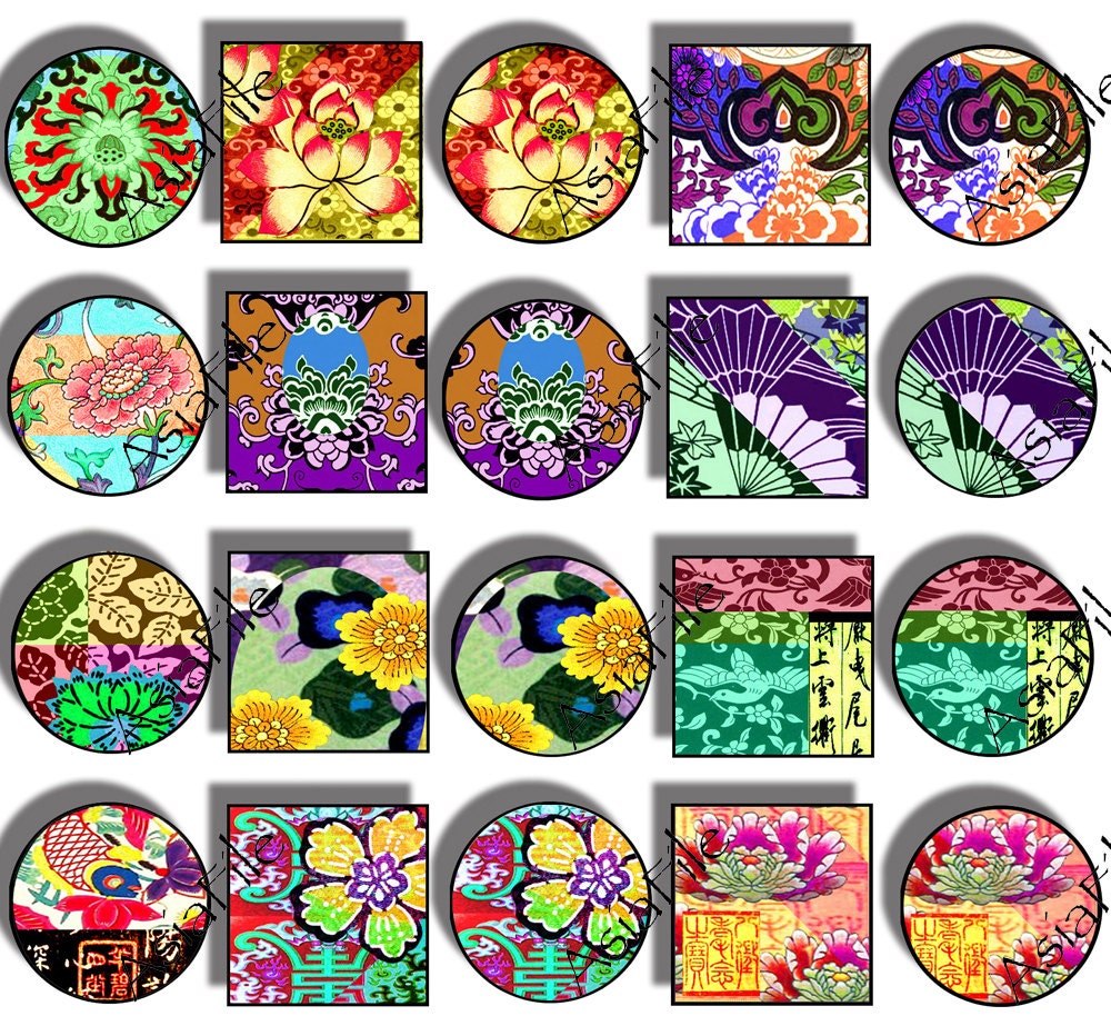 Printable Digital Collage Sheet Digital Art Instant | Etsy