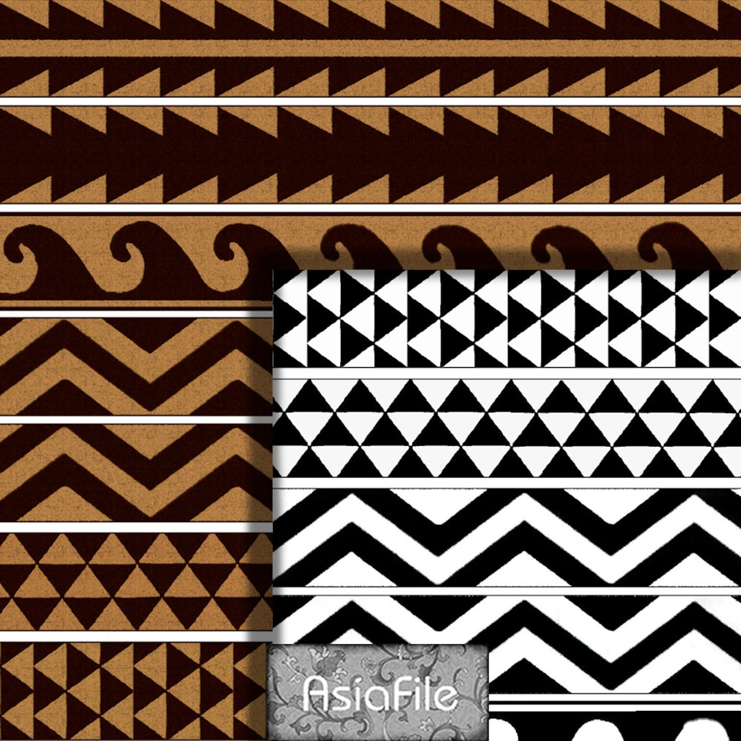 Society6 ケース mint & coral tribal pattern by Dani Art Strips 1