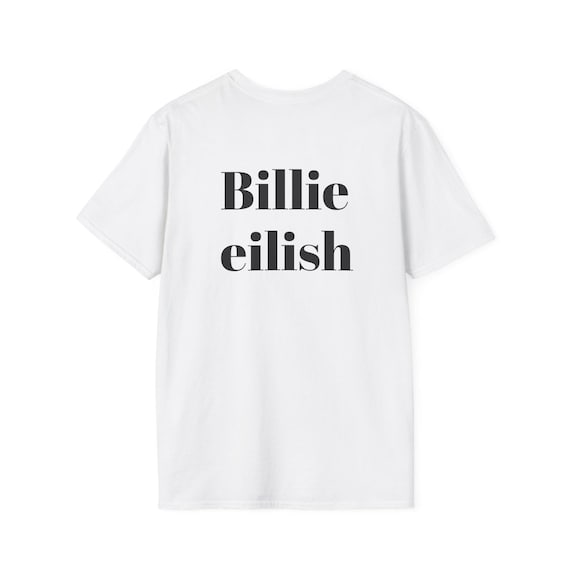 ミュージシャン BILLIE EILISH White Dateback tee XL ミュージシャン BILLIE EILISH White Dateback tee XL Billie