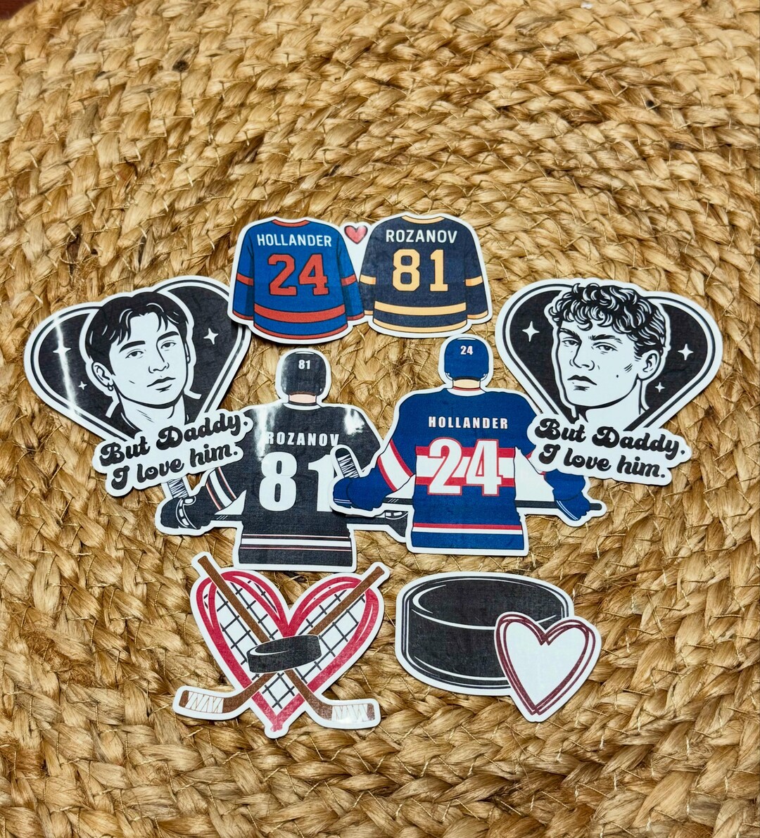 Heated R Inspired Book Sticker Bundle - Etsy Canada