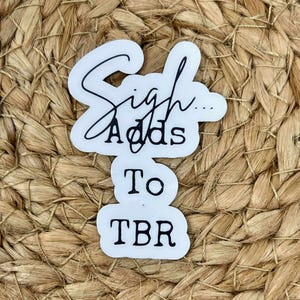 Adds To TBR sticker