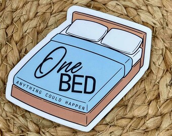 One Bed Trope Sticker
