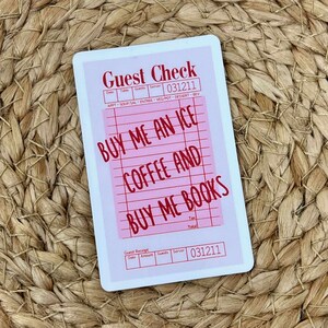 Buy Me Books Book Sticker