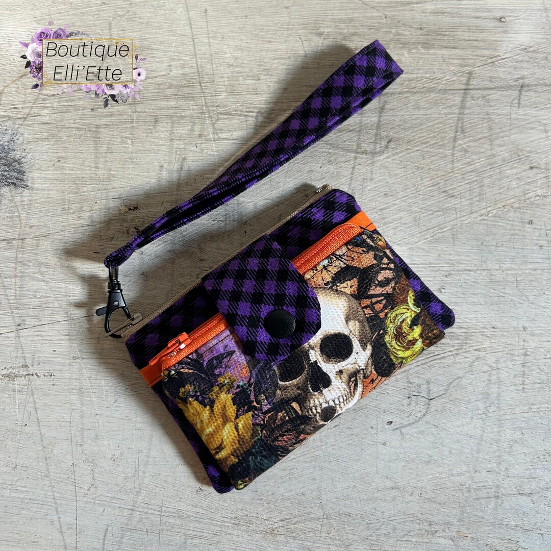 'Danger A-Head' Zippered Wallet - Rolling Pre-Order / Ready to Ship! main image 1