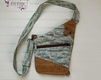 Traveler Bag, Bag, Cross Body, Shoulder Bag, Phone Pocket, Ready to Ship, Men's Travel Bag, Men's Bag,