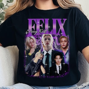 Felix Kpop Tshirt, Felix Fan Bootleg Shirt, Felix Merch Sweatshirt, Felix Kpop Fan Hoodie, Felix Kpop Fan Merch