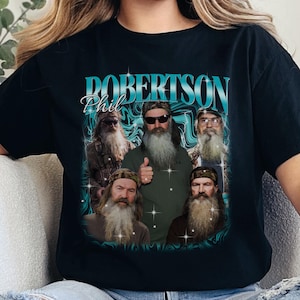 Phil Robertson Tshirt, RIP Phil Robertson Bootleg Shirt, Duck Dynasty Sweatshirt, 1946 - 2025 Thank You For The Memories