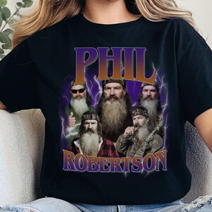 Phil Robertson Tshirt, RIP Phil Robertson Bootleg Shirt, Duck Dynasty Sweatshirt, 1946 - 2025 Thank You For The Memories