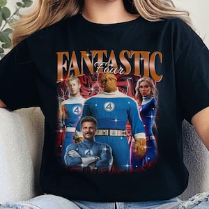 Fantastic Four Tshirt, Fantastic 4 Bootleg Shirt, Mr. Fantastic Sweatshirt, Fantastic Four Human Torch Fan Hoodie, Fantastic Four Fan Merch