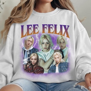 Felix Kpop Tshirt, Felix Fan Bootleg Shirt, Felix Merch Sweatshirt, Felix Kpop Fan Hoodie, Felix Kpop Fan Merch