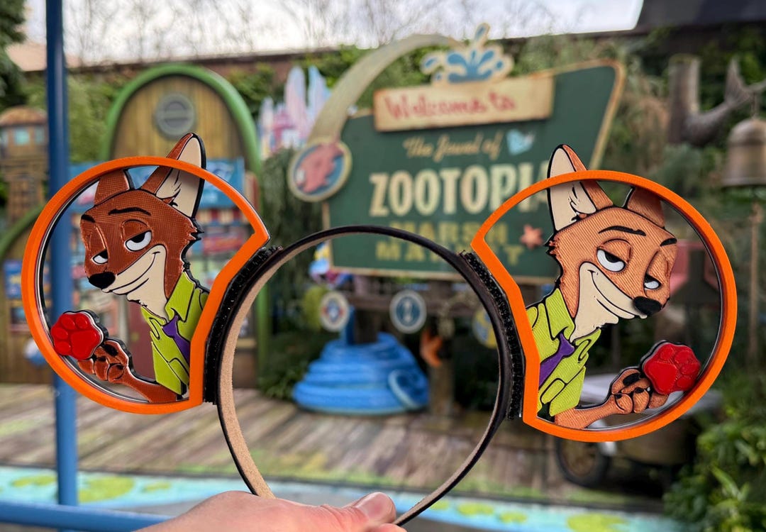 Zootopia Nick Wilde Ears - Etsy