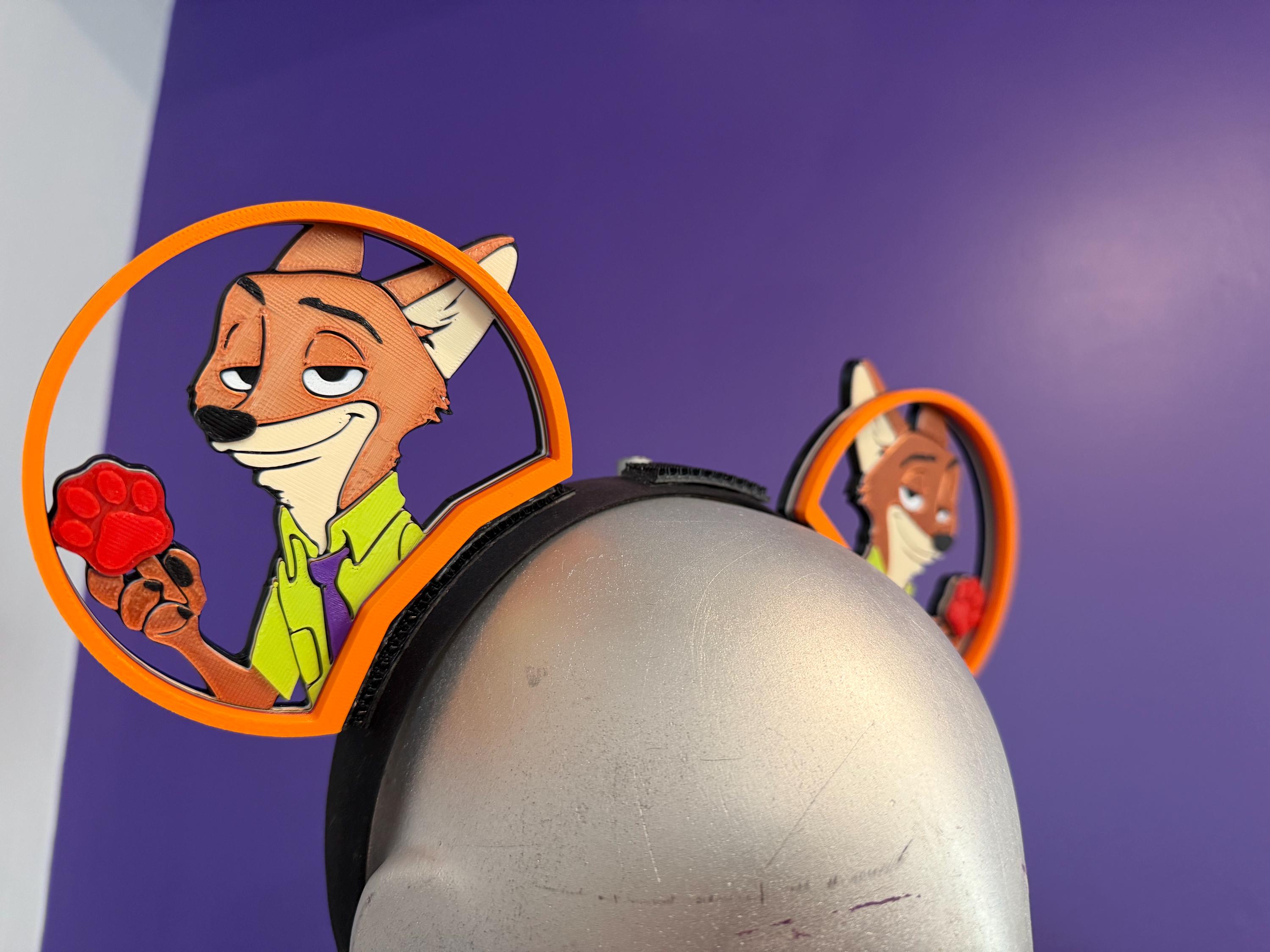 Zootopia Nick Wilde Ears - Etsy